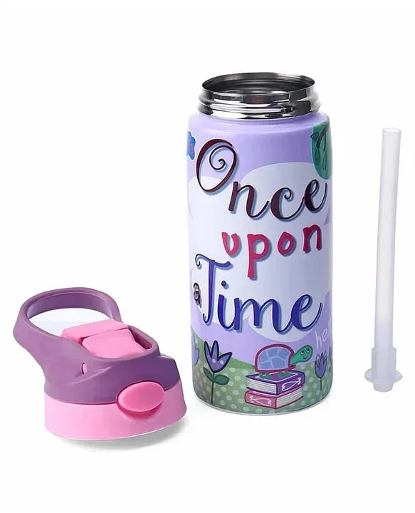 Striders Peppa Pig Printed Stainless Steel Sipper Bottle - 500Ml - Jaiman Toys