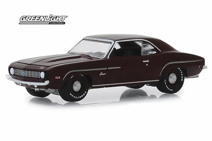 Greenlight 1969 Chevrolet COPO Camaro Turns 50 Car, Burgundy (Not Easy To Get) - Jaiman Toys