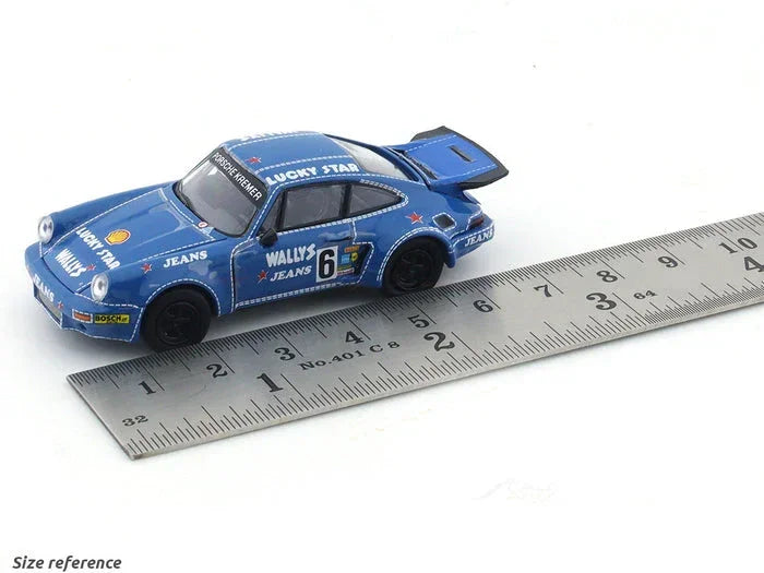 PARA64 1/64 1974 Porsche 911 3.0 RSR 'Wally's Jeans' LHD - Jaiman Toys