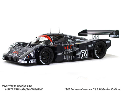 YUNGSHING MODEL  1:64 Sauber Mercedes C9 Le Mans #62 ASC BODY Die-Cast Racing Car Model