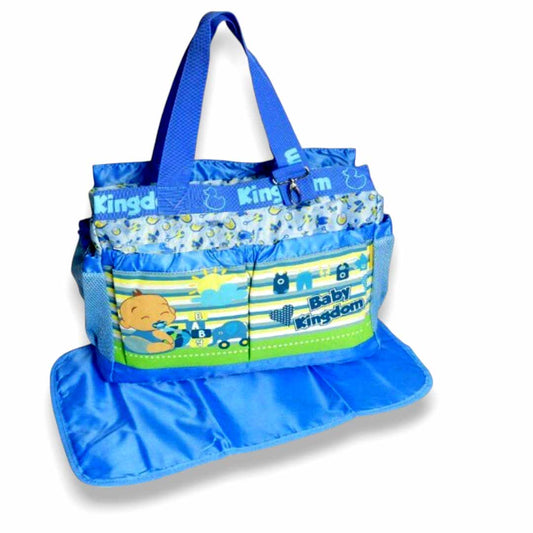 Baby Diaper Bag with Changing Mat – Multi-Pocket Baby Care Organizer Bag for Travel & Daily Use