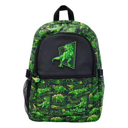 Smiggle School Bag : Dino Colorful & Stylish 16 Inch Backpack for Kids - Jaiman Toys