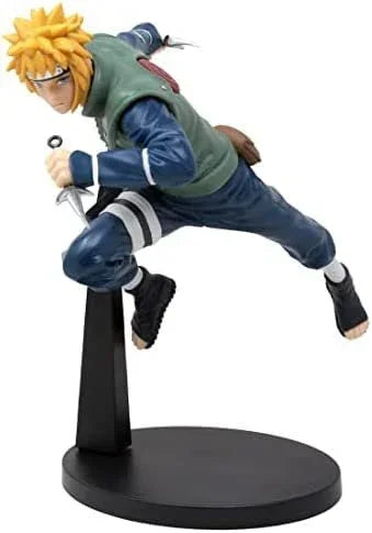 Minato Namikaze Action Figure – Naruto Shippuden Vibration Stars | 17 cm Anime Collectible Toy for Naruto Fans & Kids - Jaiman Toys