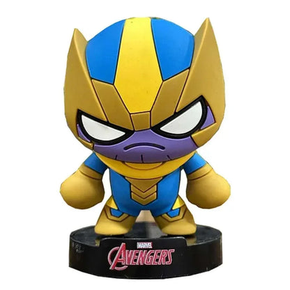 Marvel Thanos Drop-Glue Standing Figure Keychain – 3D Superhero Collectible