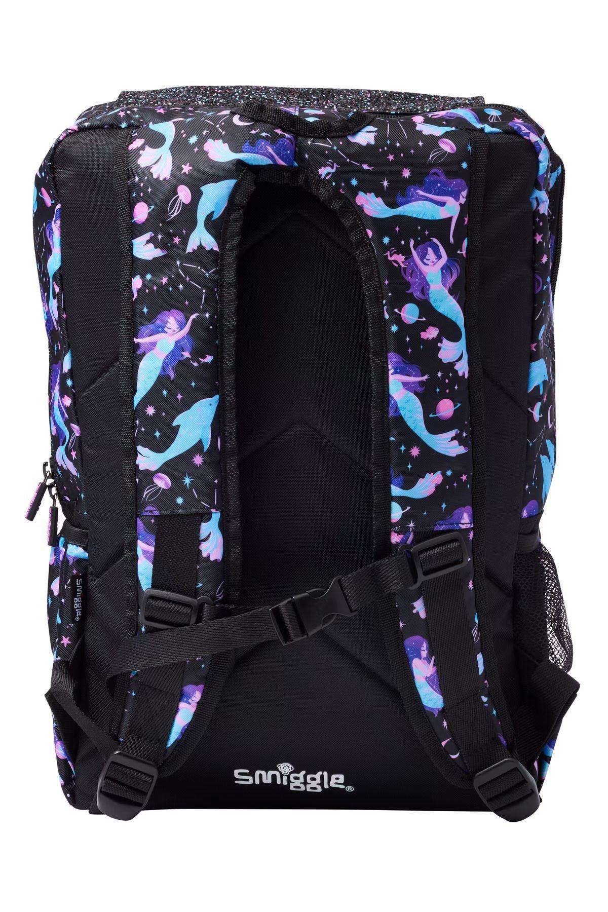 Smiggle School Bag : Mermaid Colorful & Stylish 18 Inch Backpack for Kids - Jaiman Toys