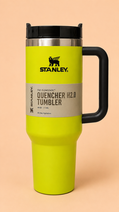 Stanley The FlowState Quencher H2.0 Tumbler 40 OZ | Insulated Stainless Steel Travel Mug with Handle