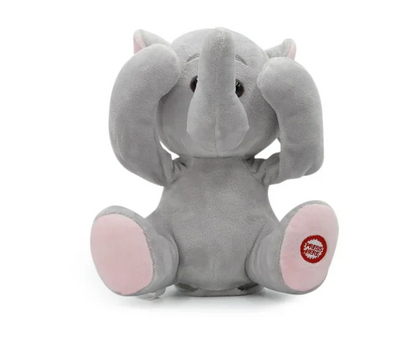 Peek-A-Boo Manny Elephant – Interactive Musical Plush Toy for Toddlers