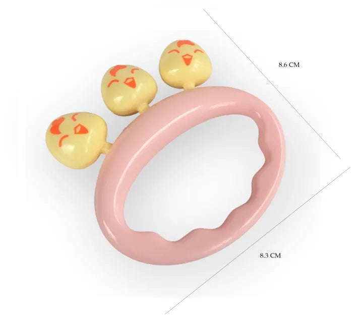Huanger Baby Rattles Gift Set – Infant Sensory Rattle Toys for Newborns with Teether & Grasping Toys (0+ Months)