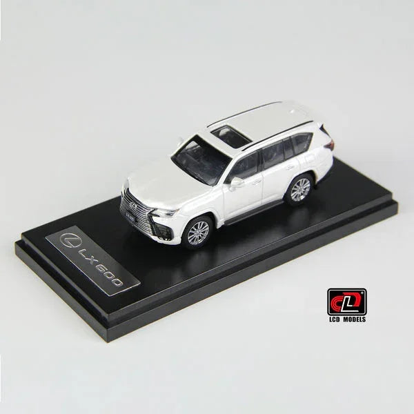 LCD Models 1:64 Lexus LX600 – White | Premium Diecast Metal SUV | Collectible Scale Model