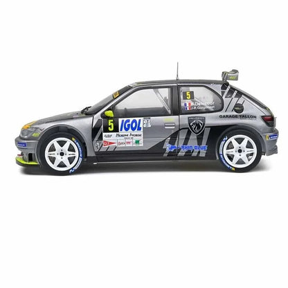 Solido 1:18 Peugeot 306 Maxi – Rally du Mont Blanc 2021 #5 Delecour | Diecast Rally Car Model - Jaiman Toys