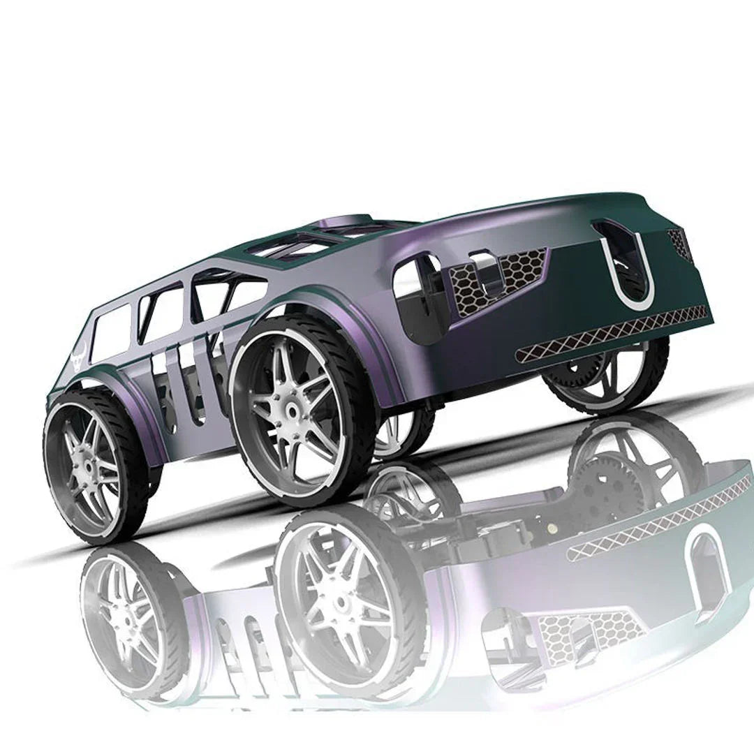 SG900PRO Dual-Mode 2-in-1 Flying Car Drone – RC Air + Ground Vehicle with LED Lights (Blue)