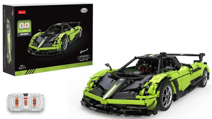 RASTAR Pagani Huayra BC 97900-G RC Building Blocks 1:8 Scale (2899 Pieces) | Licensed Hypercar Model Kit 14+