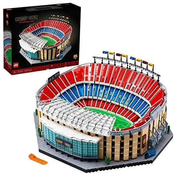 LEGO 10284 Camp NOU  FC Barcelona Building Kit (5,509 Pieces) - Jaiman Toys