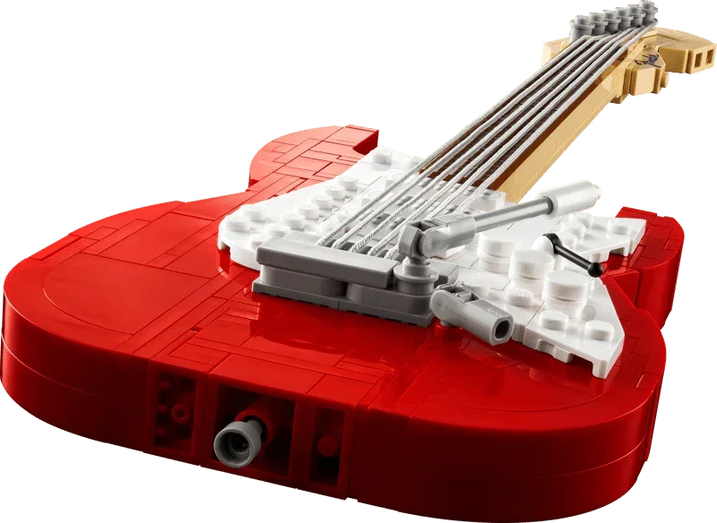LEGO Ideas 21329 Fender Stratocaster  Guitar Building Kit (1,079 Pieces)