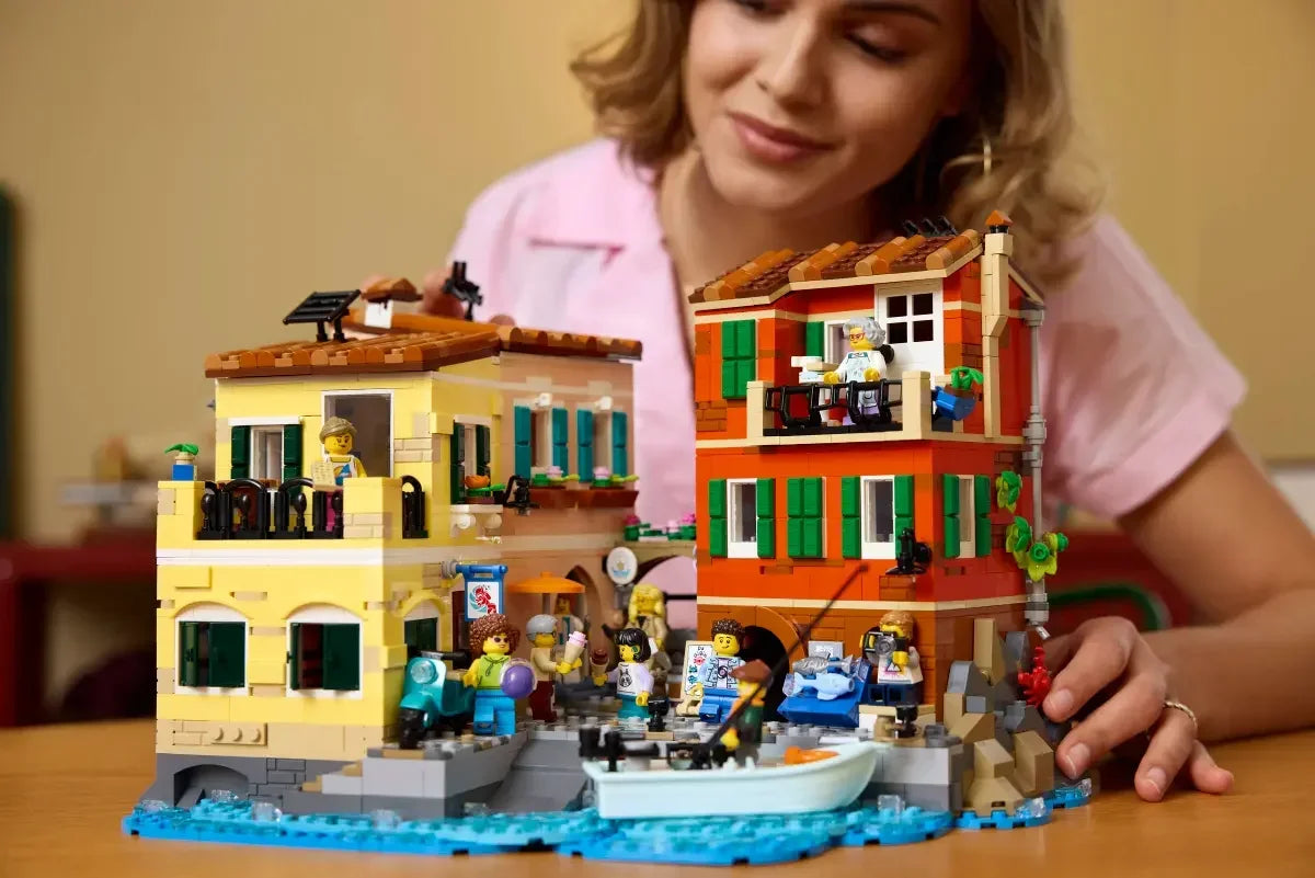 LEGO® Icons 21359 Italian Riviera Collectors’ Building Set (3251 Pieces)