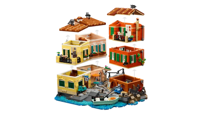 LEGO® Icons 21359 Italian Riviera Collectors’ Building Set (3251 Pieces)