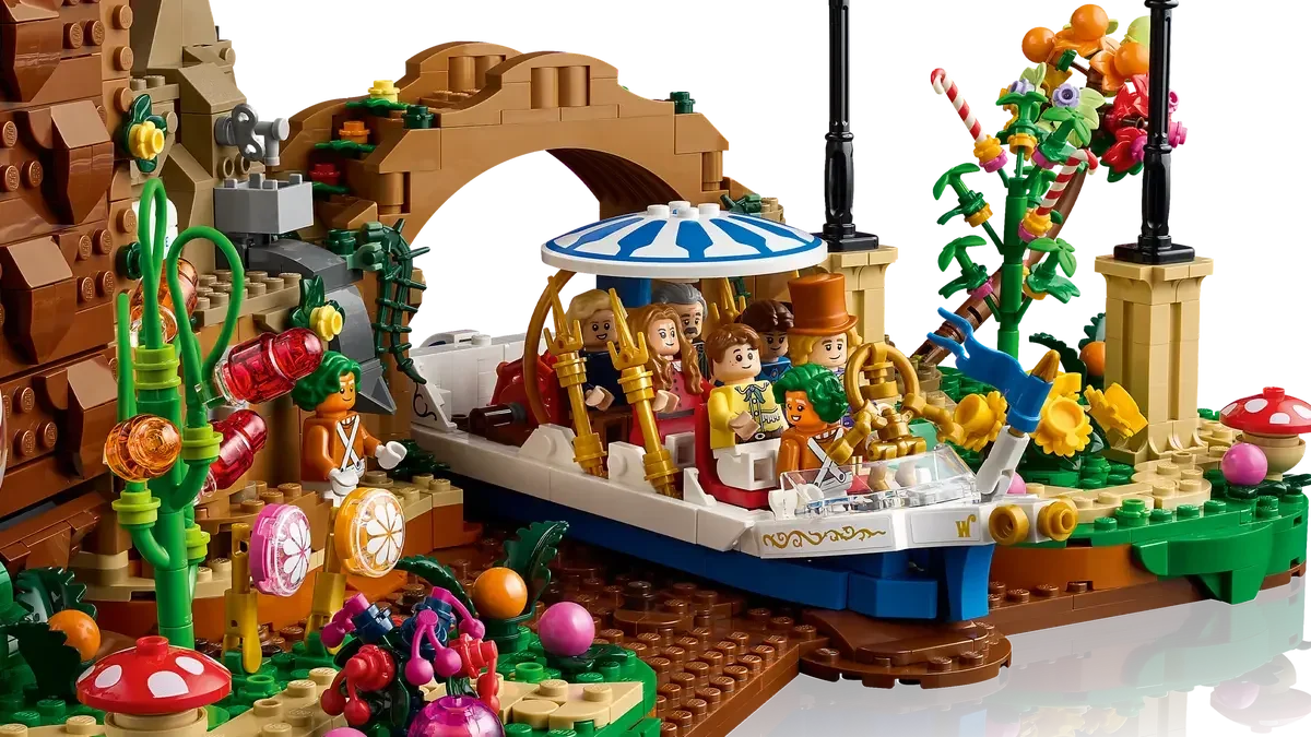 LEGO® Ideas 21360 Willy Wonka & the Chocolate Factory Collectors’ Building Kit (2025 Pieces)