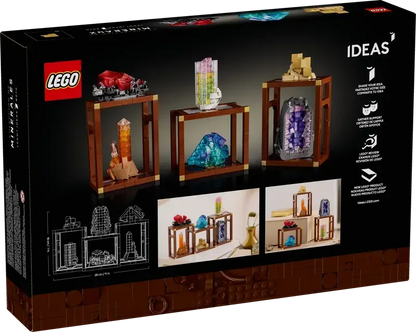 LEGO 21362 Ideas Mineral Collection Building Set for Adults, Ages 18+