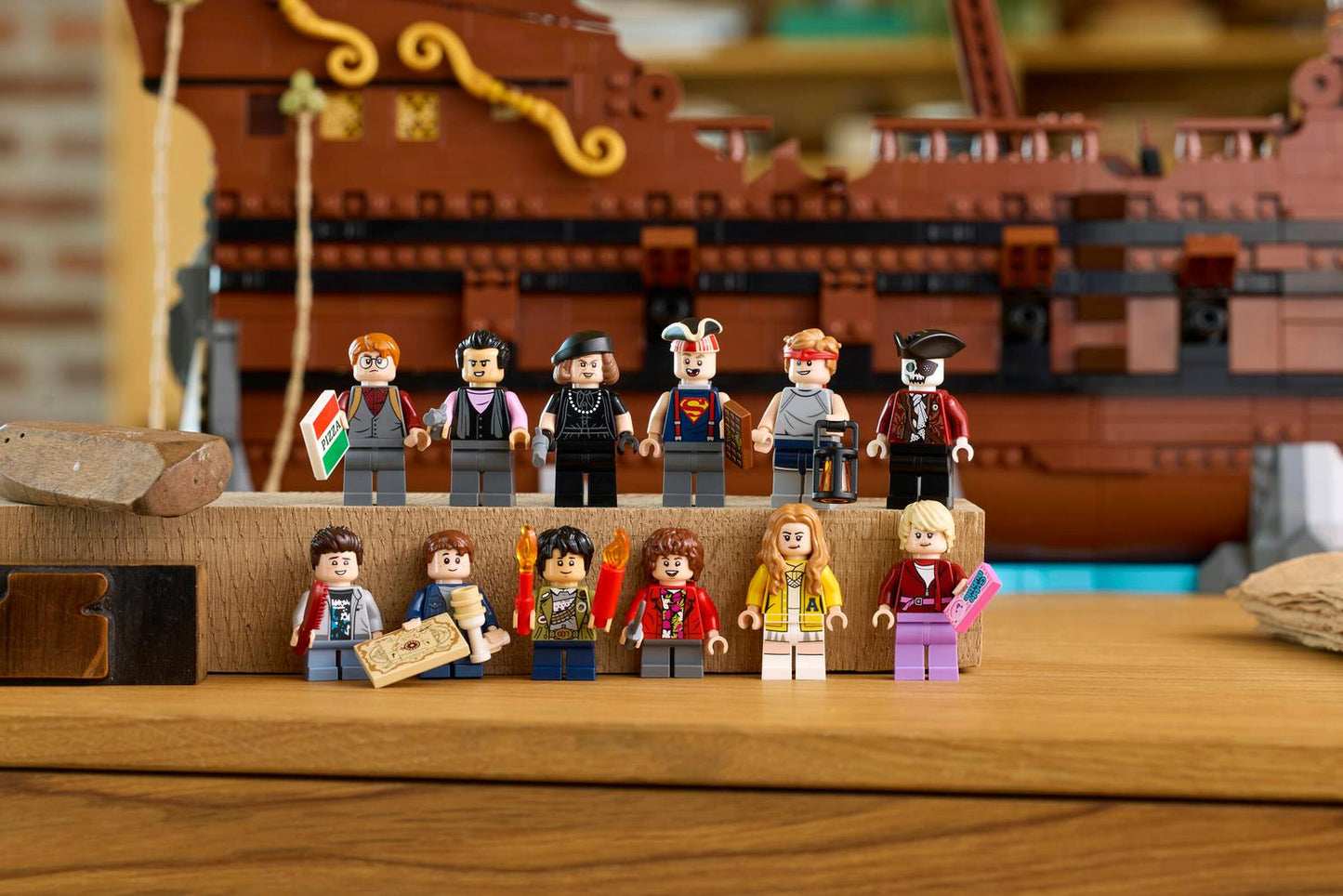 LEGO 21363 Ideas The Goonies Pirate Ship Building Set – Collector Display Model with Minifigures | Premium LEGO Set for Adults
