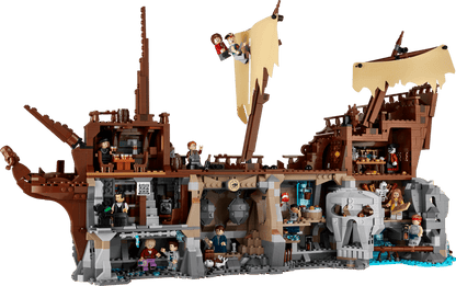 LEGO 21363 Ideas The Goonies Pirate Ship Building Set – Collector Display Model with Minifigures | Premium LEGO Set for Adults