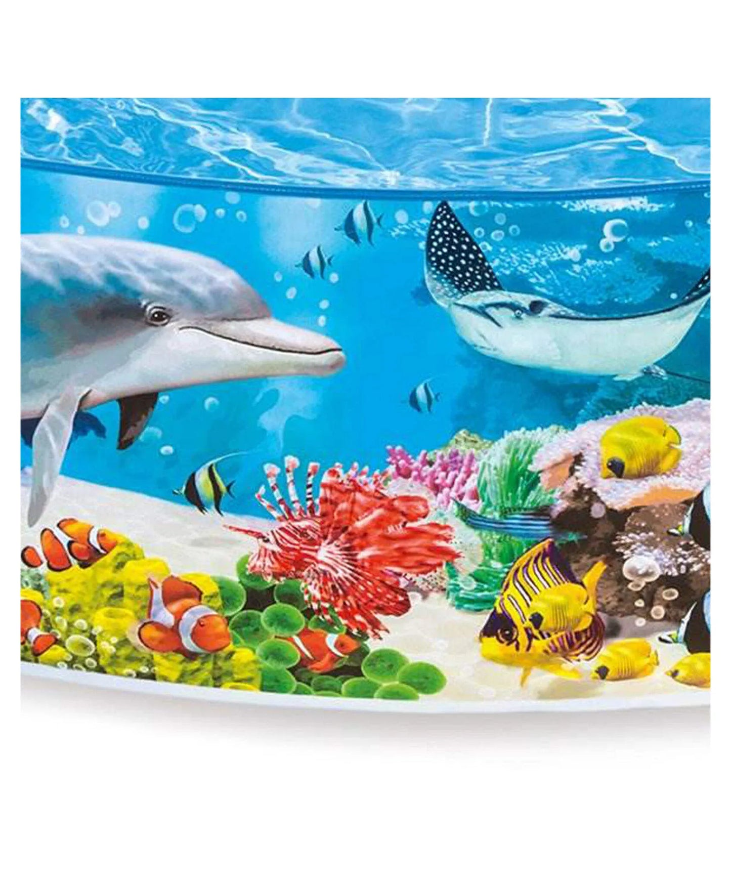 Intex 58477 Duckling Snapset Pool 4 ft – Kids Hard Side Outdoor Garden Splash Pool