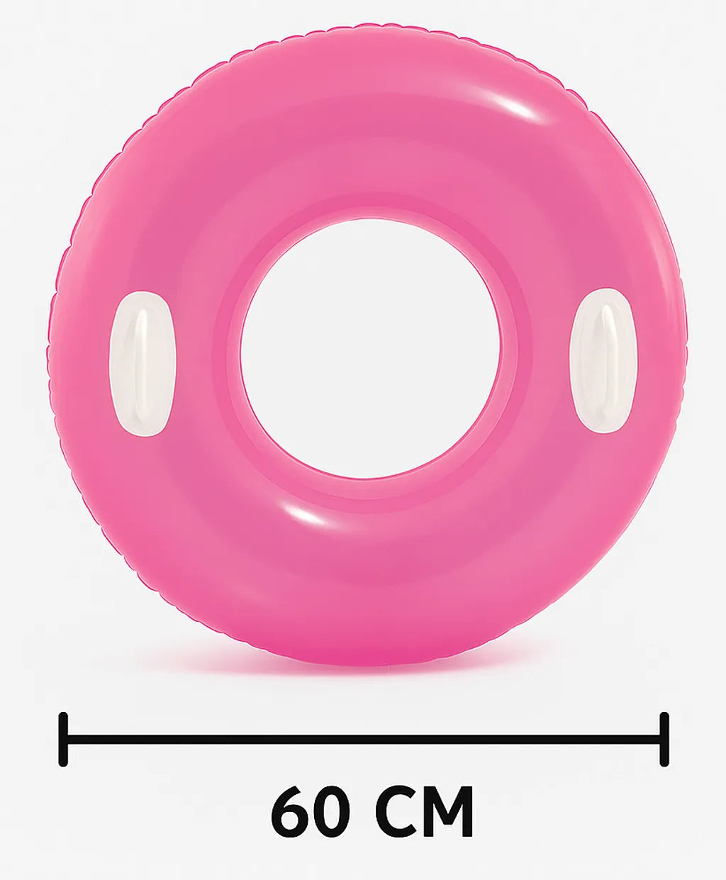Intex 59258 Inflatable Swim Tube with Two Handles 30 Inch – Kids Pool Float Ring for Ages 8–13, Pack of 1