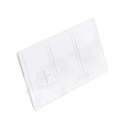 Fujifilm Instax Mini Transparent 3" Inch Polaroid Triple Photo Frame For Tabletop Display of Small Cards, Photos - Pack of 5 - Jaiman Toys
