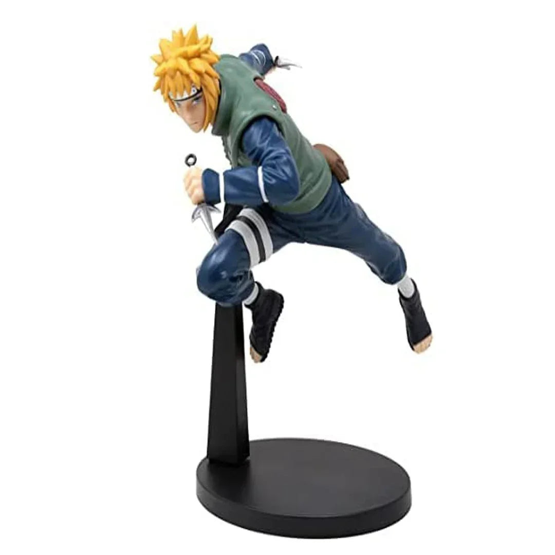 Minato Namikaze Action Figure – Naruto Shippuden Vibration Stars | 17 cm Anime Collectible Toy for Naruto Fans & Kids - Jaiman Toys