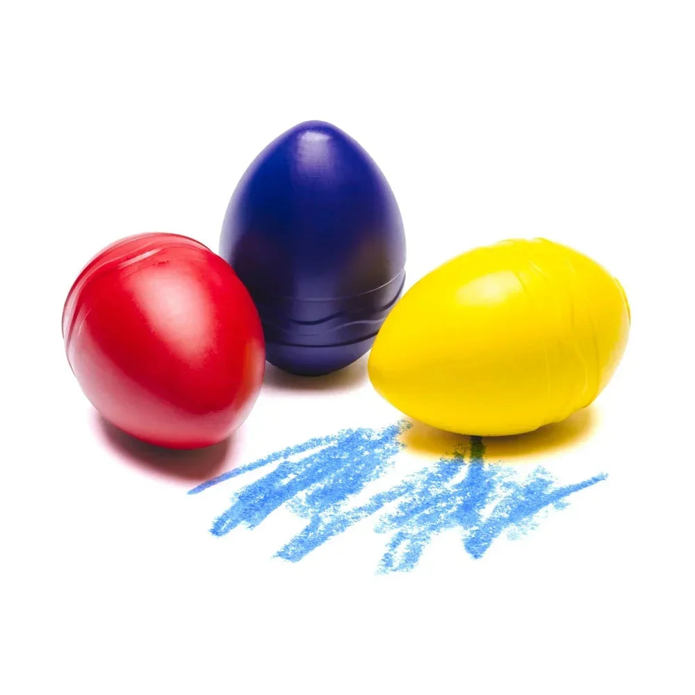 CRAYOLA My First Palm Grip Crayons, 3Ct, Coloring For Toddlers, Multicolor - Jaiman Toys