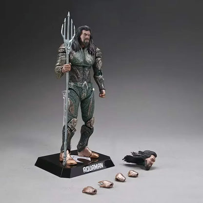 JUSTICE LEAGUE: AQUAMAN DYNAMIC ACTION FIGURE – 1/9TH SCALE DAH-007 (Age 15+) - Jaiman Toys