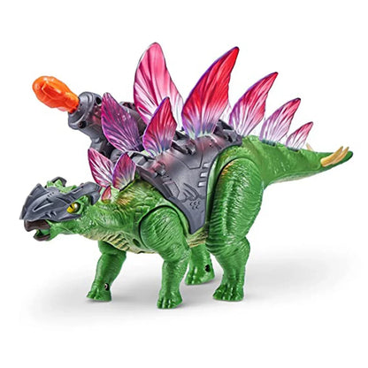 ZURU ROBO Alive-Dino Wars-Series 1 Stegasaurus, Multi (7131-S001) - Jaiman Toys