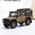 Decode Land Rover Defender 4x4 – White with Accessories | 1:64 Diecast Model Car- 5 Colors