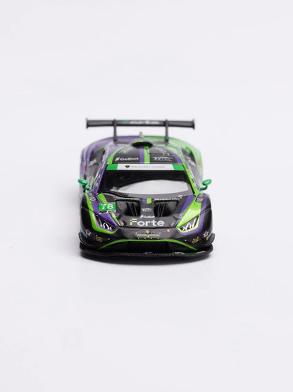 Mini GT 1:64 Duo Set Lamborghini Huracán GT3 EVO2 Daytona 2024 + Nissan Skyline GT-R R32 VeilSide | Premium Diecast Collector Models