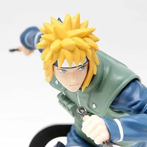 Minato Namikaze Action Figure – Naruto Shippuden Vibration Stars | 17 cm Anime Collectible Toy for Naruto Fans & Kids - Jaiman Toys