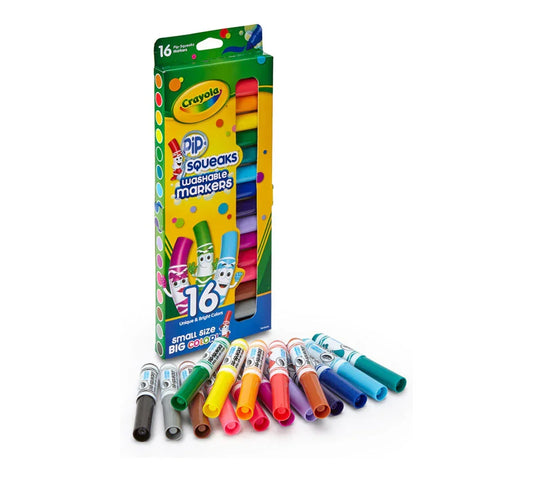 Pip-Squeaks Markers, 16 Count | Crayola Regular price - Jaiman Toys