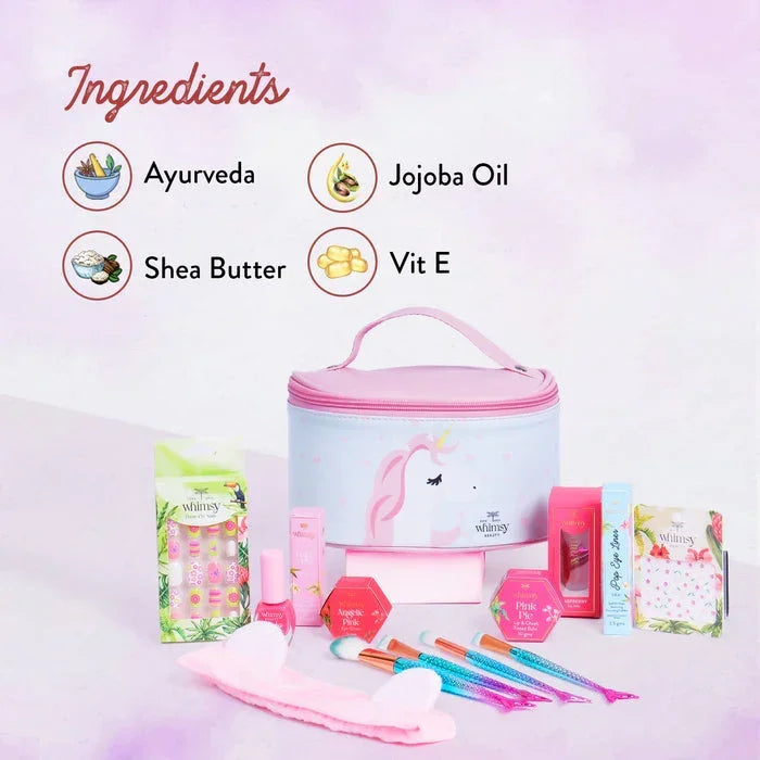 Unicorn Travel Beauty kit Pack of 13 - Jaiman Toys