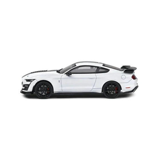Solido 1:43 Scale Shelby Mustang GT500 Fast Track – White | Classic American Muscle Diecast Model - Jaiman Toys