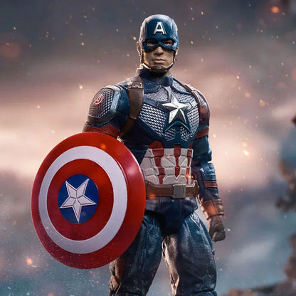ZD Toys Marvel Collection Captain Of America 7"Inch Action Figure -160803 - Jaiman Toys