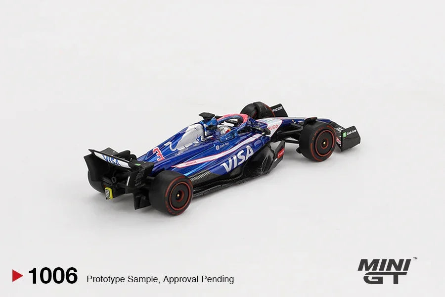 Mini GT 1:64 Racing Duo Diecast Set – RB VCARB F1 Ricciardo Bahrain GP 2024 Diecast Car