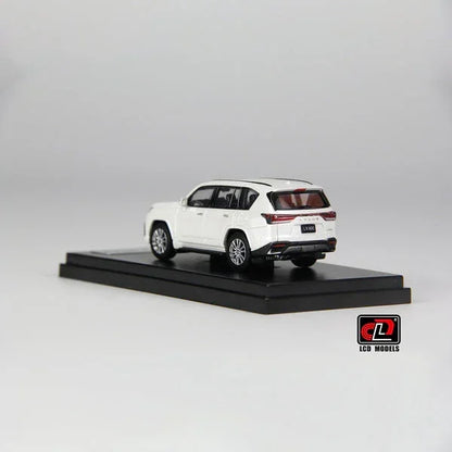 LCD Models 1:64 Lexus LX600 – White | Premium Diecast Metal SUV | Collectible Scale Model
