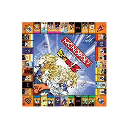 USAopoly Dragon Ball Z Edition Monopoly – Power Up and Dominate the Game! - Jaiman Toys