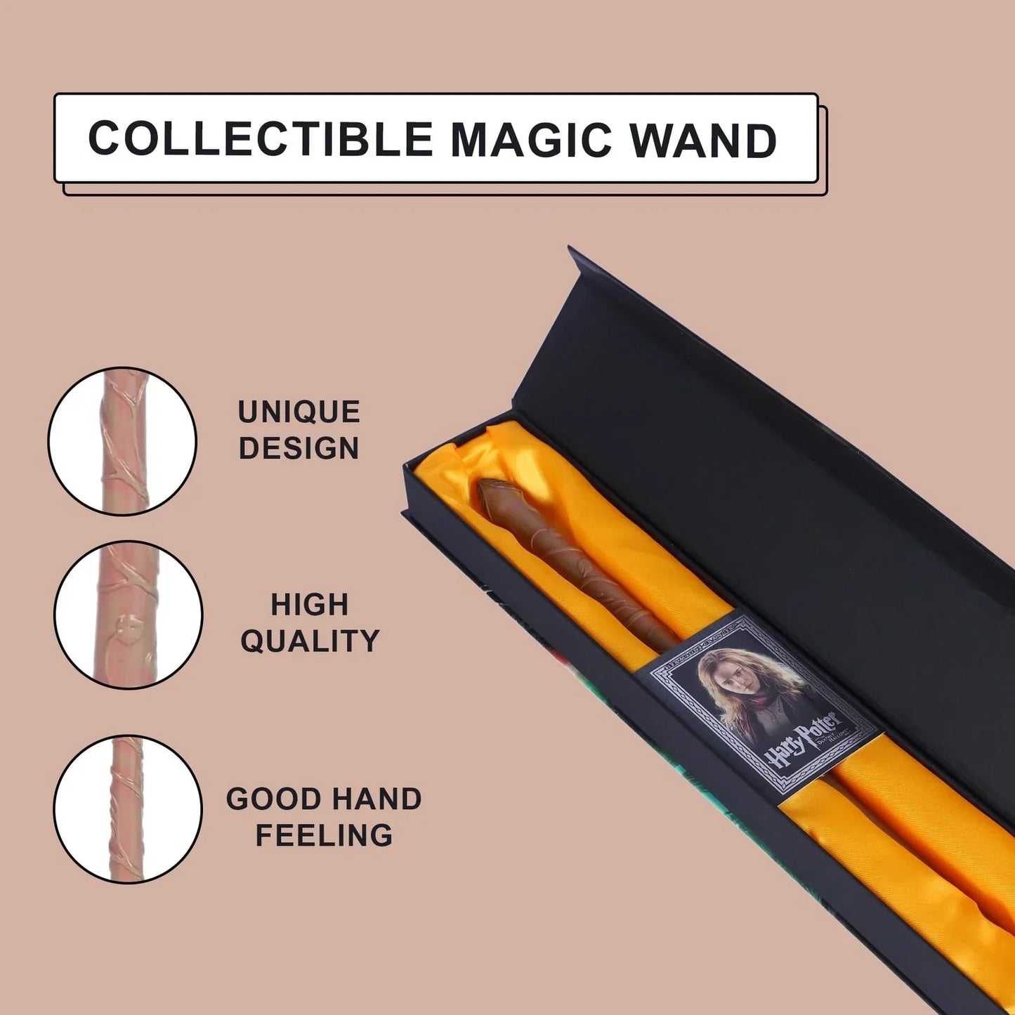 Granger's Grace: Hermione Granger's Magical Wand - Unleash the Power of Knowledge and Wit - Jaiman Toys