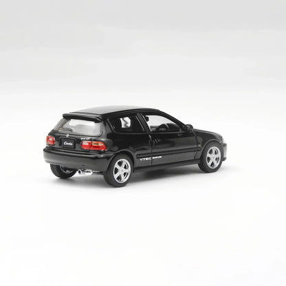 LCD Models 1:64 Honda Civic EG6 (Black) Diecast Scale Model Car