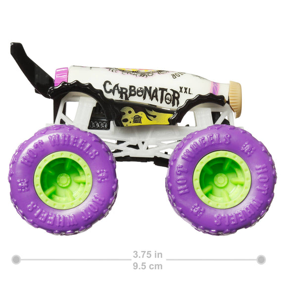 Hot Wheels Monster Trucks Carbonator XXL Glow in the Dark – Bottle-Themed Monster Truck Toy