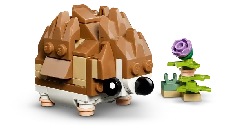Lego 31376 Creator Cute Hamster With A Flower (166 Pieces)