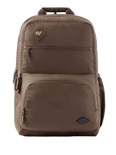 Wildcraft Evo 42L Rainproof Laptop & School Bags (12961) – Coated Brown, Spacious & Durable for Work, Travel & College - Jaiman Toys