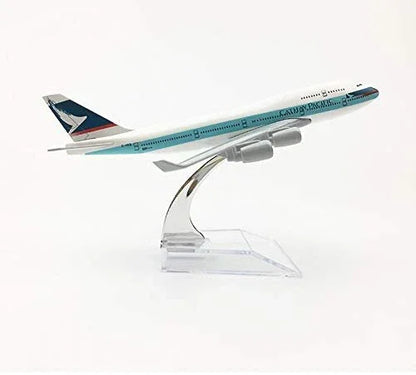 Collectible 1:400 Scale Aircraft Model Aeroplane – Catghay Pacific B747 (16 cm) - Jaiman Toys