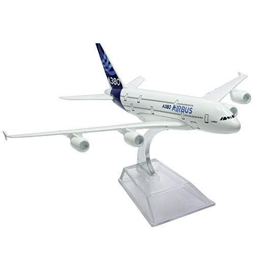 Collectible 1:400 Scale Aircraft Model Airplane – Airbus A380 (16 cm) - Jaiman Toys