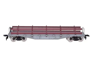 HANFIY 66110A HO 1:87 Scale Electric Train Set with Metal Circular Track & Controller – Beginner Railway Model Kit (100cm Loop)