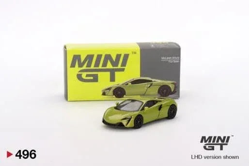 Mini GT : McLaren Artura Flux Green - Jaiman Toys